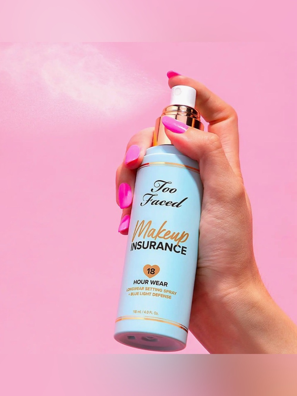 Too Faced Makeup Insurance Setting Spray 18hr Wear